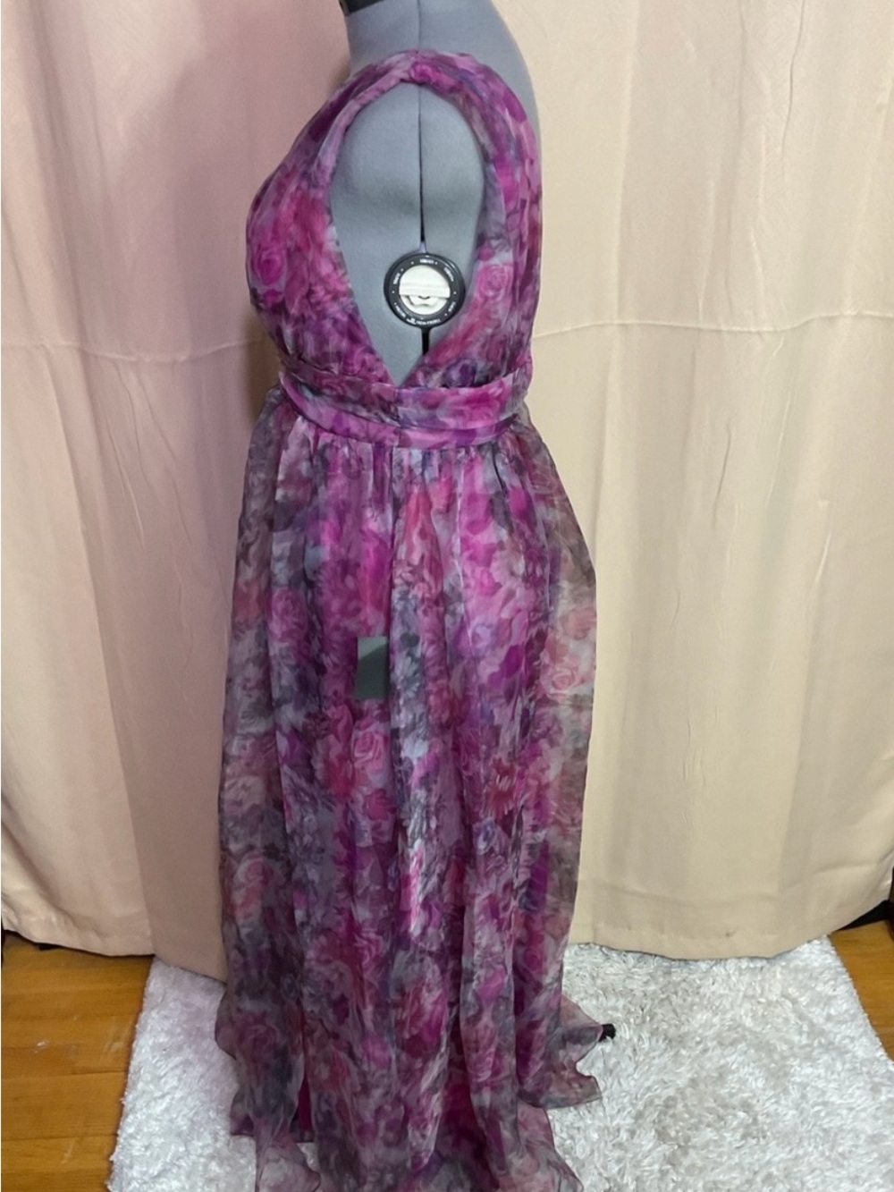 Lulu’s garden romance maxi gown NWT - Picture 6 of 9